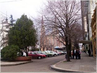 Los estudiantes en la ciudad de La Plata