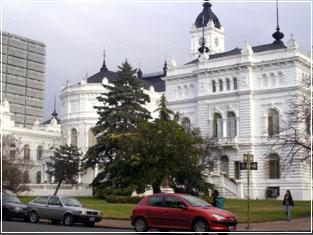 Los estudiantes en la ciudad de La Plata